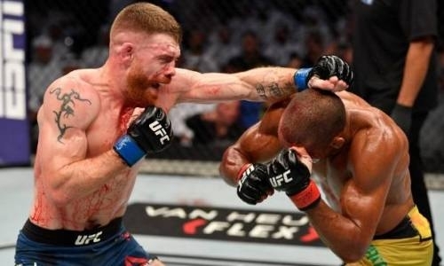 Экс-соперник Нурмагомедова и Фергюсона сломал рыжему нос, но проиграл реванш в UFC. Видео