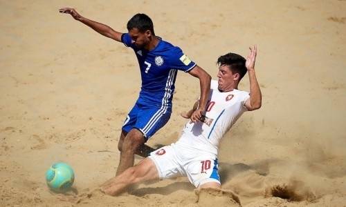 Сборная Казахстана проиграла финал Евролиги по пляжному футболу