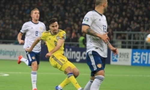 Неожиданным результатом завершился первый тайм матча Россия — Казахстан в отборе ЕВРО-2020