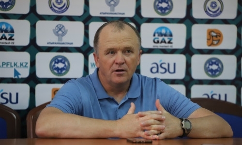 «Я редко говорю, но судейские ошибки — победа противника». Тренер «Атырау» — о матче с «Актобе»