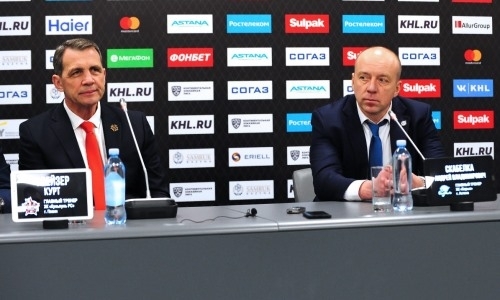 «Подарили отличное зрелище». Наставник клуба КХЛ восхитился играми с «Барысом»