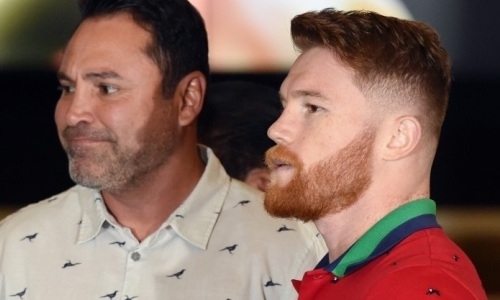 «Канело» «опустил» Де ла Хойю за слова о третьем бое с Головкиным