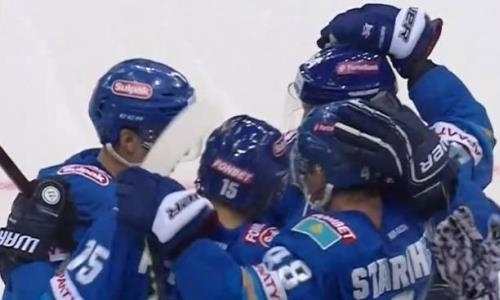 Видео шайб матча КХЛ «Барыс» — «Трактор» 2:0