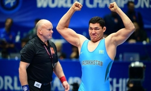 Казахстанский борец-вольник выиграл олимпийскую лицензию и пробился в полуфинал ЧМ-2019