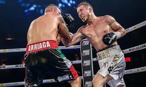 Видео боя, или Как 21-летний чемпион Азии из Казахстана побил мексиканца и впервые победил в профи