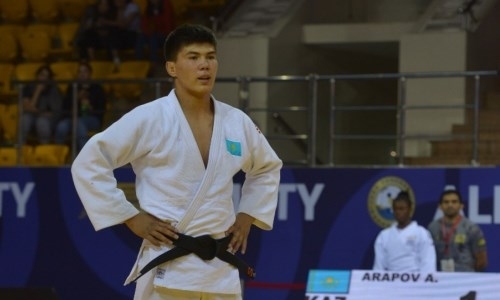 Казахстанец выиграл «бронзу» на чемпионате мира среди кадетов по дзюдо
