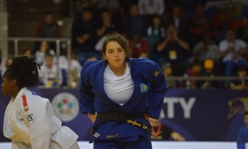 Казахстанская дзюдоистка завоевала серебряную медаль на юношеском чемпионате мира