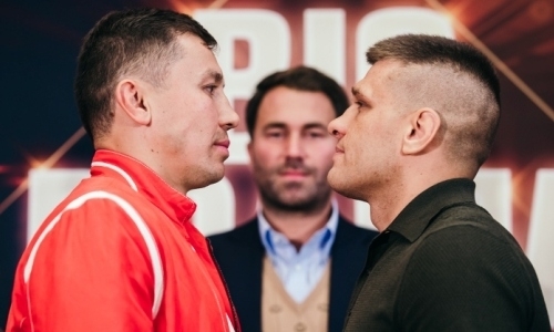 До боя Геннадий Головкин — Сергей Деревянченко за титулы чемпиона мира осталась неделя