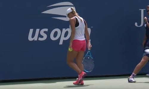 Видеообзор матча US Open Путинцева — Векич 4:6, 1:6