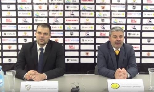 Видео послематчевой пресс-конференции игры ВХЛ «Сарыарка» — «Ермак» 3:2 Б
