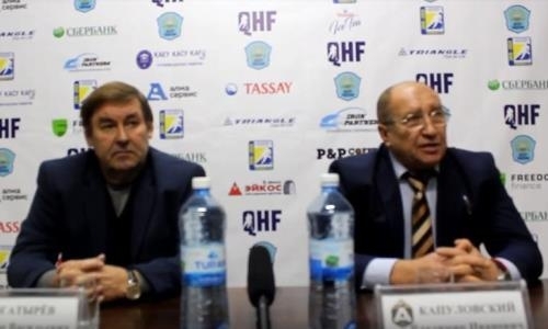 Видео послематчевой пресс-конференции игр чемпионата РК «Алтай-Торпедо» — «Алматы» 1:4, 3:4 ОТ