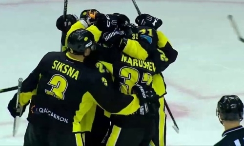 Видеообзор матча ВХЛ «Сарыарка» — «Югра» 3:4