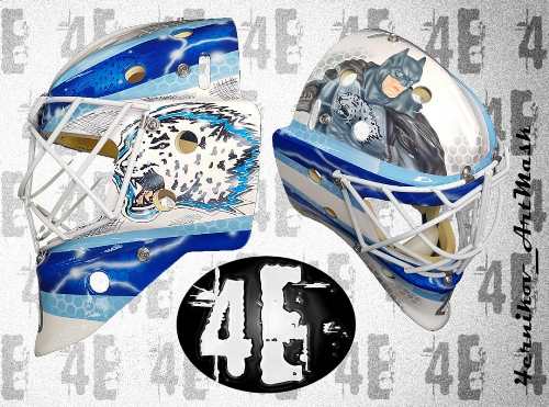 Голкипер «Номада» представил новый шлем