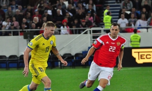 Видео о матче отбора ЕВРО-2020 Россия — Казахстан