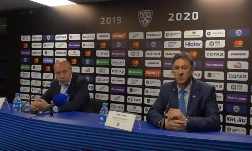 Видео послематчевой пресс-конференции игры КХЛ «Адмирал» — «Барыс» 3:0