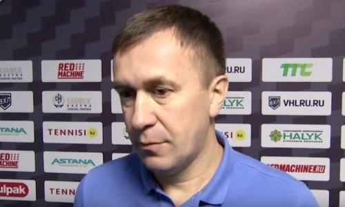 Видео послематчевой пресс-конференции игры ВХЛ «Номад» — «Сокол» 4:3