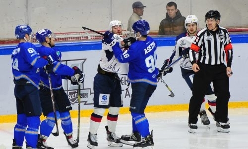 Фоторепортаж с матча ВХЛ «Номад» — «Сокол» 4:3