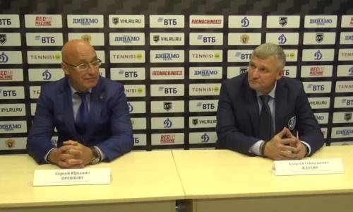 Видео послематчевой пресс-конференции игры ВХЛ «Динамо» Тверь — «Торпедо» 1:2 Б