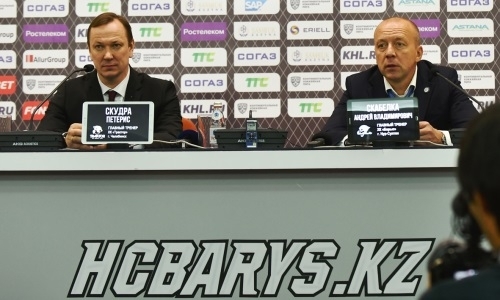 Видео послематчевой пресс-конференции игры КХЛ «Барыс» — «Трактор» 2:0