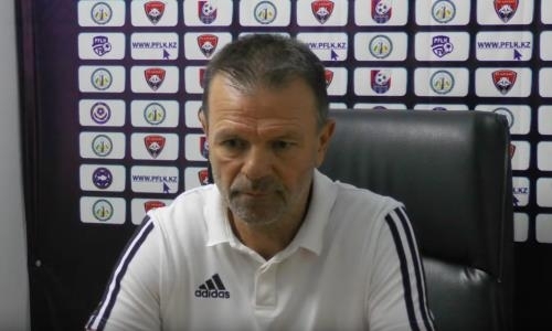 Главный тренер «Кайсара» восхитился своими игроками и объяснил поражение от «Кайрата»