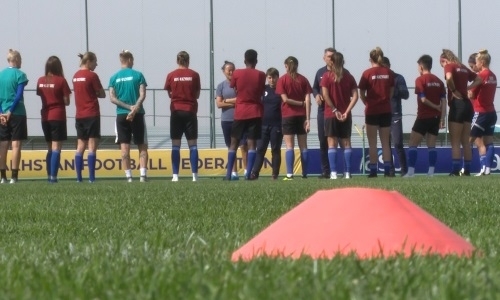 Видео предыгровой тренировки «БИИК-Казыгурт»