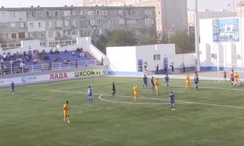 Видеообзор матча Первой лиги «Каспий» — «Акжайык» 1:1