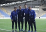 Фоторепортаж с приезда молодежных сборных Казахстана и Израиля на стадион «Астана Арена»
