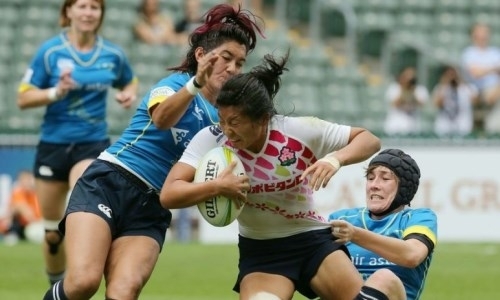 Женская сборная Казахстана стала третьей после трех этапов азиатской серии по регби-7