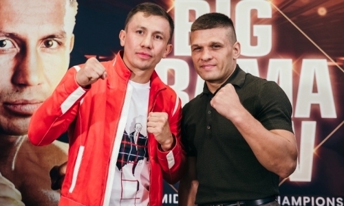 Прямая трансляция открытой тренировки боя Головкин — Деревянченко за два титула чемпиона мира