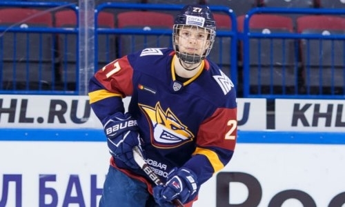 Гол 18-летнего форварда в ворота «Барыса» признан лучшим на четвертой неделе КХЛ