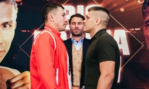 Прямая трансляция финальной пресс-конференции боя Головкин — Деревянченко за два титула чемпиона мира