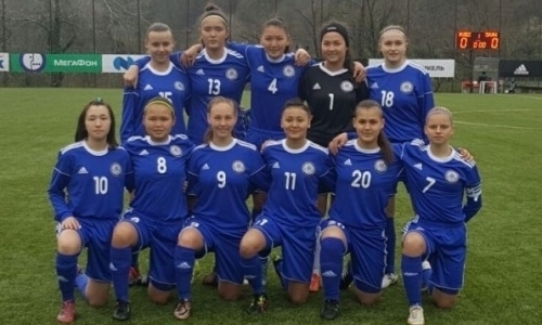 Казахстанские футболистки проиграли со счетом 0:14 в первом матче отбора на ЕВРО-2020