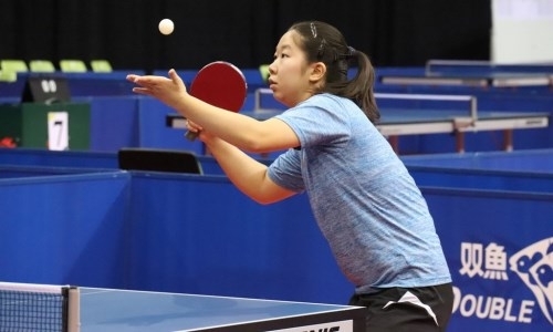 Казахстанка победила на международном турнире по настольному теннису в Алматы