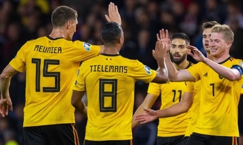 Сборная Бельгии приедет в Казахстан основным составом