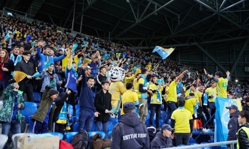 Матч «Астана» — «Партизан» посетили более 20 тысяч болельщиков