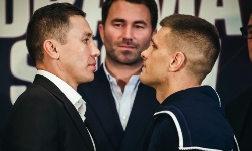 В Казахстане началась прямая трансляция вечера бокса Головкин — Деревянченко