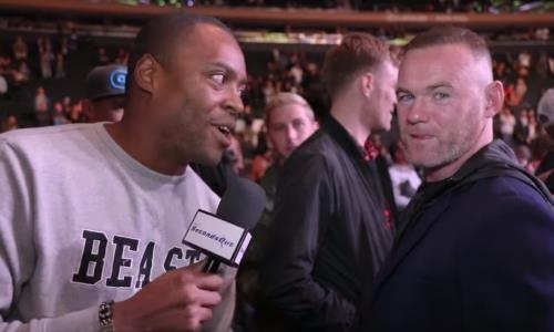 Уэйн Руни посетил бой Головкина, оценил его форму и дал необычный совет