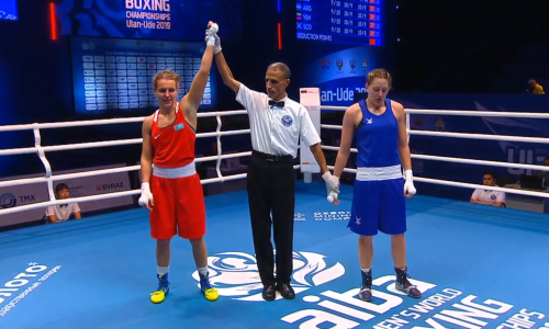 Казахстанка победила британку и вышла в 1/8 финала ЧМ-2019 по боксу