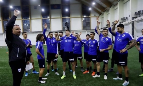 Сборная Кипра прибыла в Казахстан и провела первую тренировку