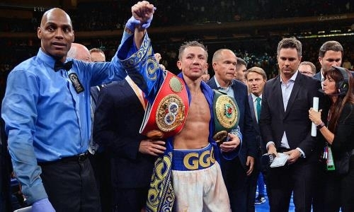 Стало известно, как Головкин отметил завоевание чемпионских титулов