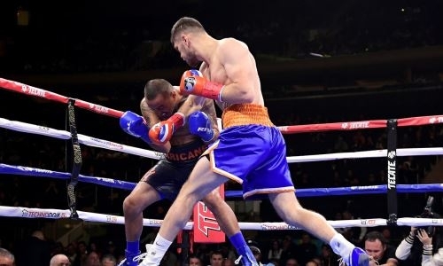 Казахстанский боксер поднялся в рейтинге IBO после победы нокаутом на 44 секунде