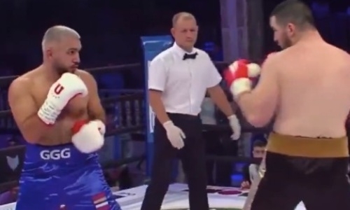Российский боксер «украл» прозвище Головкина и сразу победил нокаутом в первом раунде. Видео
