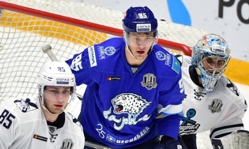 «Может шайбочка и зайдет». Форвард «Барыса» рассказал, как «размочить» голкипера «Адмирала»