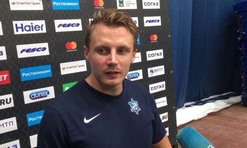 «Мы бросили в два раза меньше». Форвард «Адмирала» — о характере матча с «Барысом»