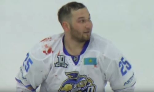 Видео драк, или Как казахстанцы Данияр и Рыспаев избили россиян в матче ВХЛ