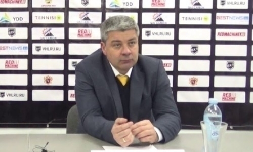 «Хоккейный бог всё видит». Тренер «Сарыарки» недоволен игрой команды в матче с «Ижсталью»