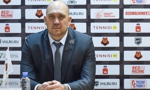 «Первый период полностью провалили». Наставник «Молота-Прикамье» высказался о матче с «Номадом»