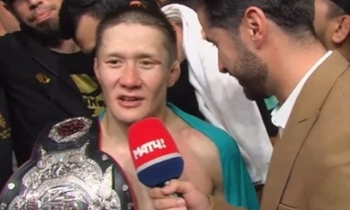 «Мне пора уходить в UFС». Жалгас Жумагулов сделал громкое заявление после защиты пояса чемпиона