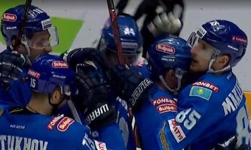 Видео шайб матча КХЛ «Барыс» — «Витязь» 3:2 ОТ