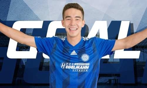 Казахстанский футболист отметился дублем в европейском чемпионате